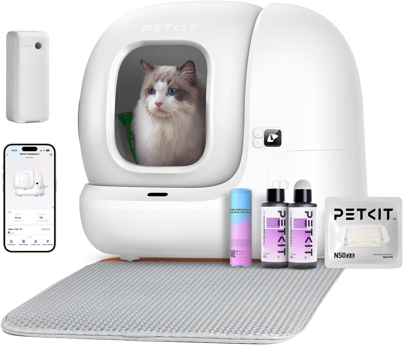 PETKIT Pura Max 2, litière automatique connectée